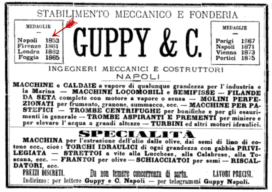 Pubblicità della Guppy & C.